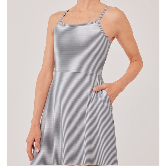 BOGO! NWT Pact Organic ‘Fit & Flare’ midi dress with pockets - Picture 11 of 15